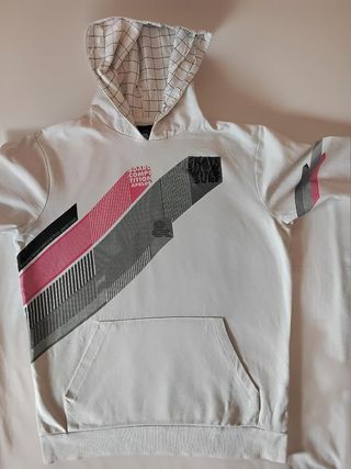 Sudadera Bershka Blanca Estilo Urbano