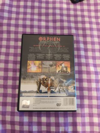 Juego PS2 Orphen: Scion of Sorcery