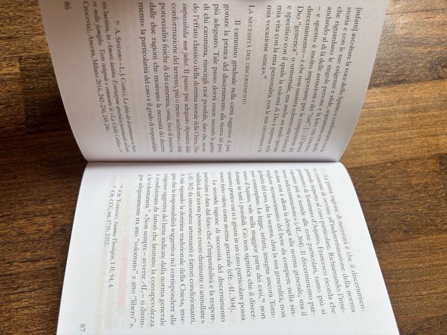 "Camminare nell'amore."