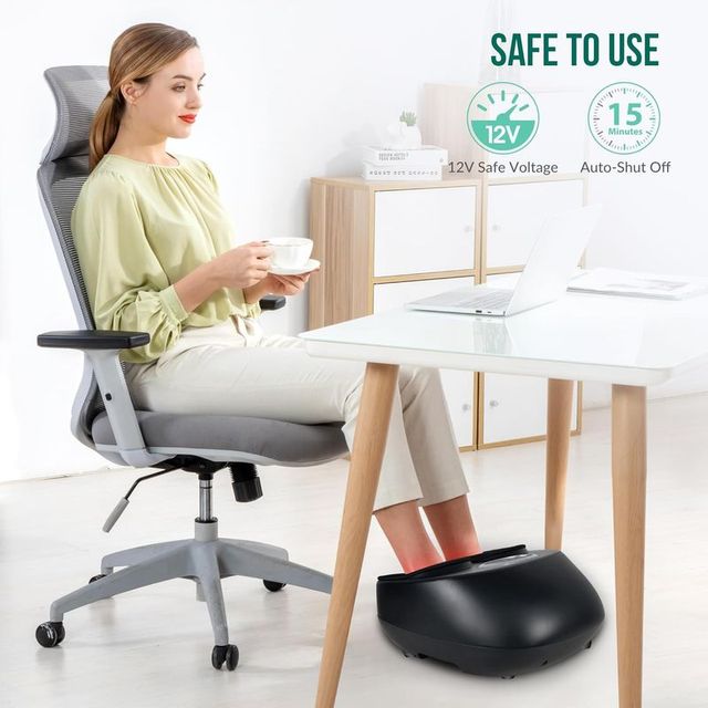 Masajeador de pies con calor SNAILAX SLY-527EU