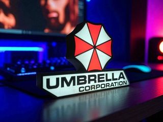 Lámpara  Umbrella Corp.  Resistent evil 