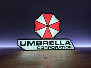 Lámpara  Umbrella Corp.  Resistent evil 