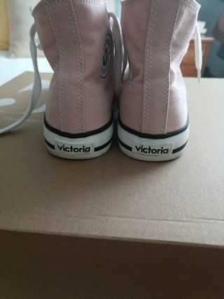 Zapatillas Victoria Altas Rosa