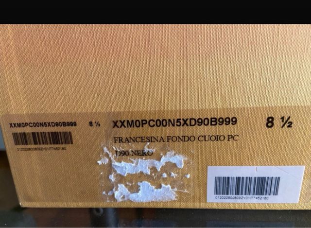 TOD'S Francesine Uomo Pelle Nere 42.5