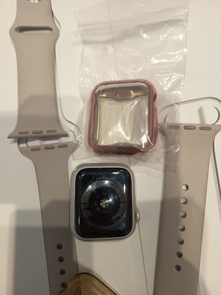 Apple Watch Series 5 Plata Aluminio