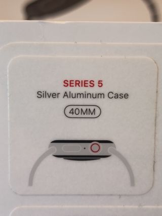 Apple Watch Series 5 Plata Aluminio