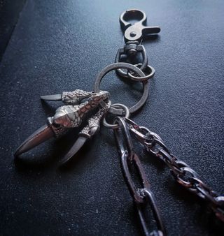 Catena portafoglio biker goth metal punk