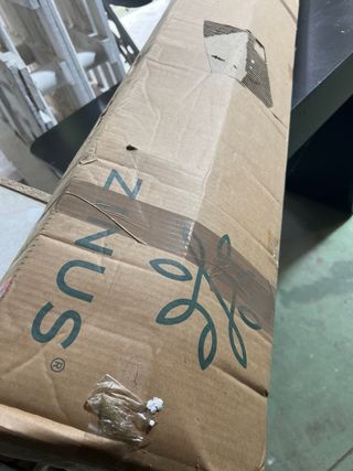 Cama Zinus 90x190 Negra/Marrón