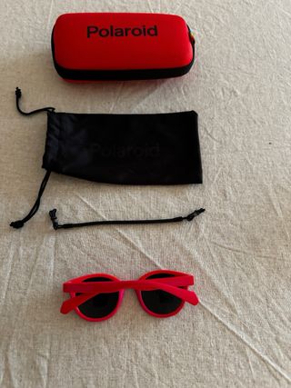 Gafas de sol infantiles rojas Polaroid
