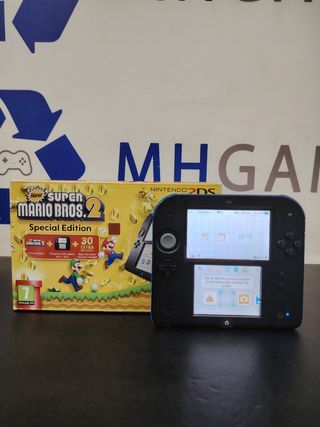 Nintendo 2DS Azul Negra
 1 Año Garantía 