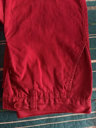 Lote 2 pantalones rojos