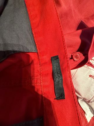 Lote 2 pantalones rojos