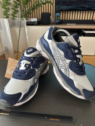 Bambas Asics Gel NY Azul/Gris