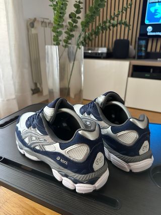 Bambas Asics Gel NY Azul/Gris
