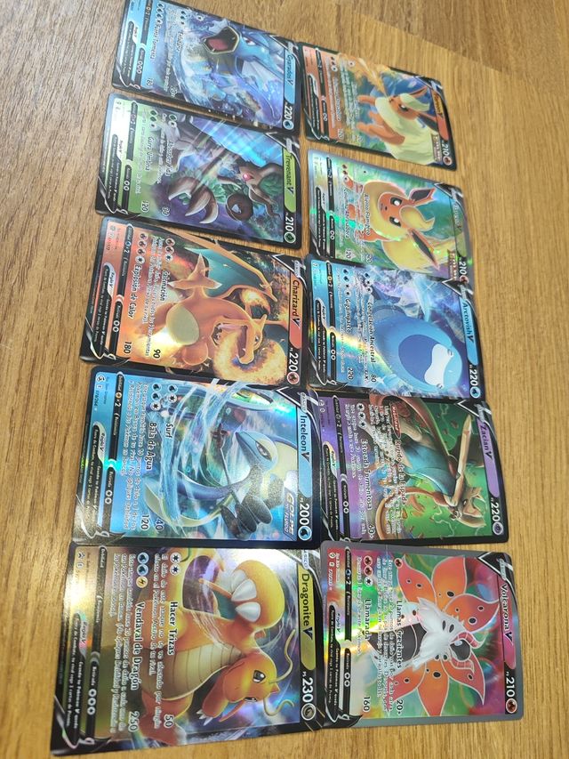 10 Cartas Pokémon V Astro Brillantes