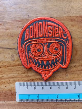 Parche de hilo Bomoster para chaleco Custom Moto.