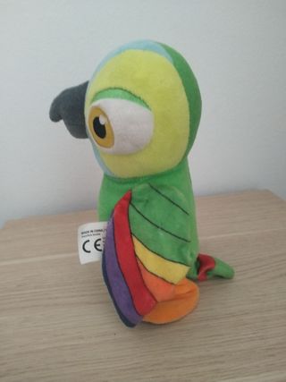 Peluche Lorito Pepe La Granja de Zenón Interactivo