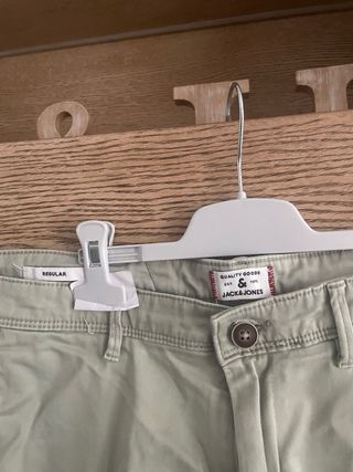 Pantalones cortos Jack & Jones verde talla L