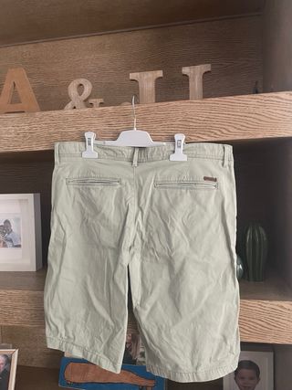 Pantalones cortos Jack & Jones verde talla L