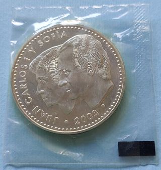 MONEDA de Plata 12 Euros  ESPAÑA AÑO 2003