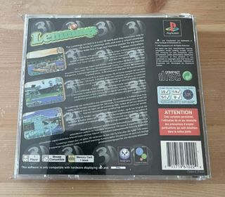 Lote PS1 3D 2 Lemmings (Puzzle)
