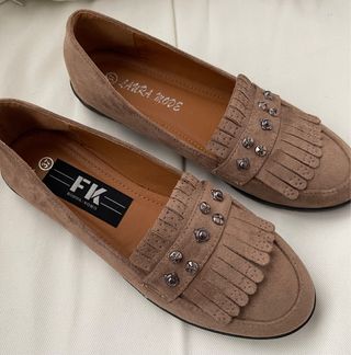 Zapatos planos Laura Mode talla 37