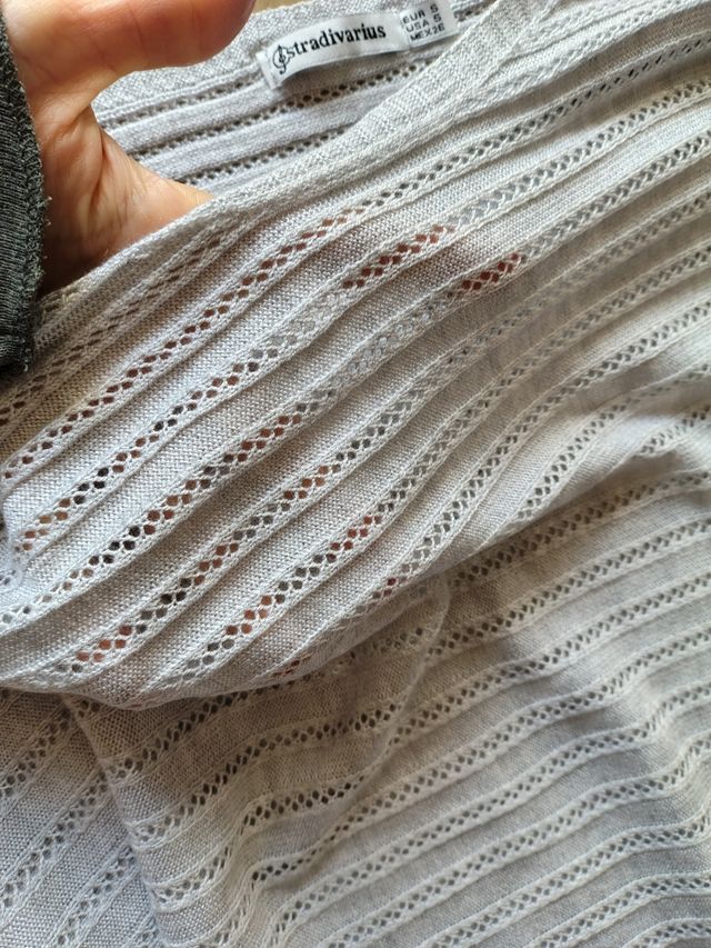 Maglietta Stradivarius grigia 