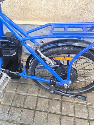 Bicicleta Eléctrica Skate Flash Azul