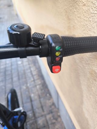 Bicicleta Eléctrica Skate Flash Azul
