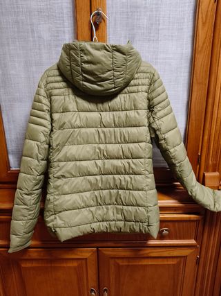 Anorak mujer verde oliva