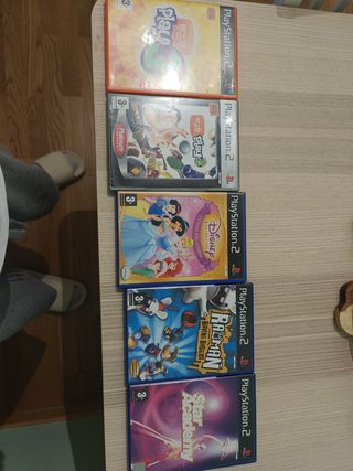 Lote 5 Juegos PlayStation 2