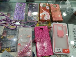 Lote 6 fundas Xiaomi Redmi Note 9S/Pro