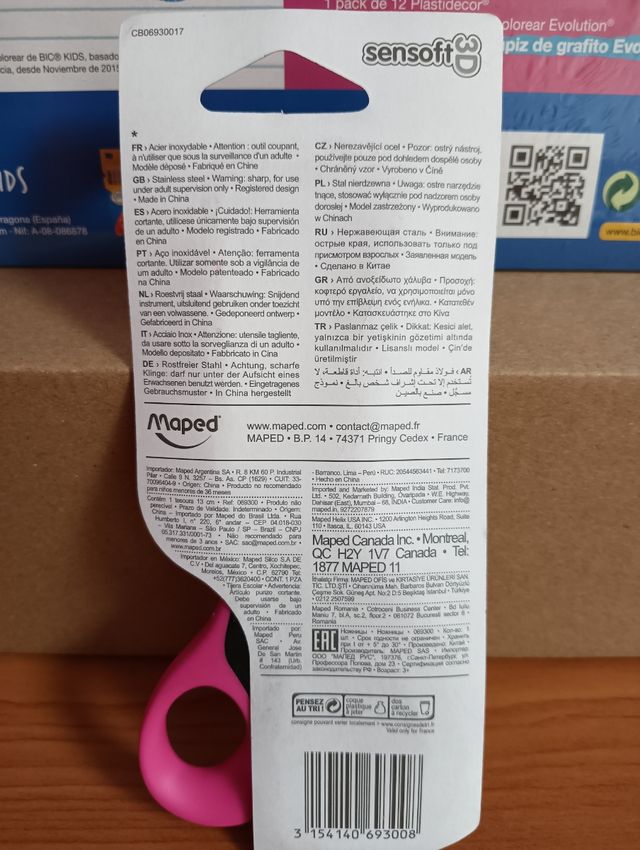 Pack Material Escolar BIC y Stabilo