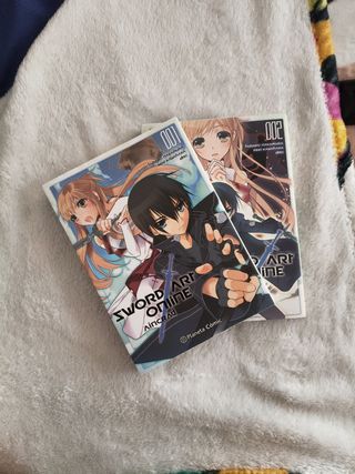 Sword Art Online Aincrad nº 1 y 2