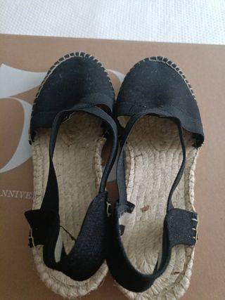 Alpargatas negras Made in Spain