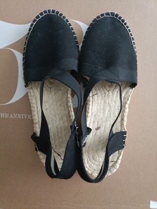Alpargatas negras Made in Spain