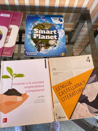 Libros ESO Smart Planet y otros