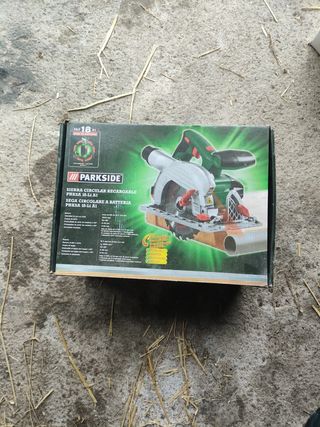 Sierra Circular de batería Parkside 18V con Láser