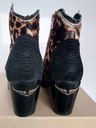 Botines Zadig & Voltaire Mujer Animal Print