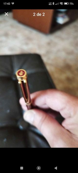 Caneta Watterman M600 Dourada e Esferográfica