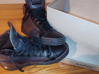 Hogan Rebel Scarpe stivaletto Sneakers unisex Nere