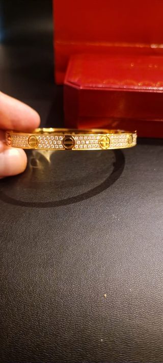 Pulsera Cartier Oro