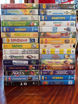 Pack Cintas VHS Disney Originales