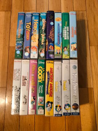 Películas VHS Disney Clásicos