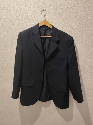 Chaqueta americana azul 