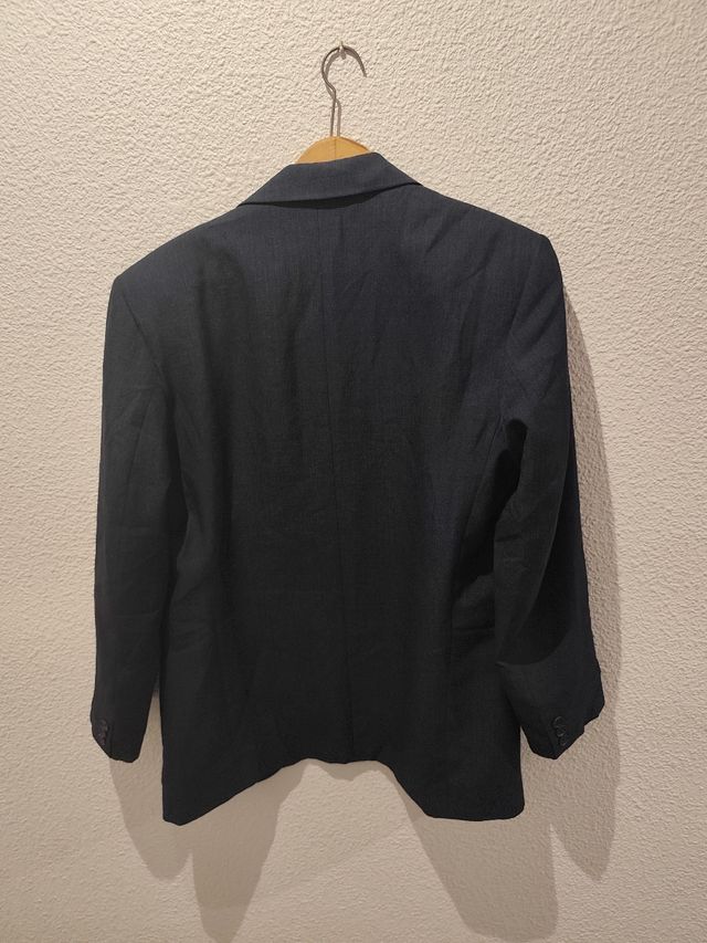 Chaqueta americana azul