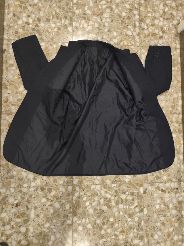 Chaqueta americana azul