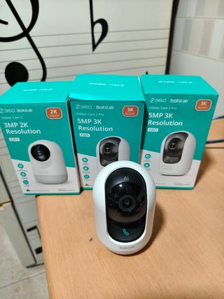 4 Cámaras Botslab 3MP 2K y 5MP 3K
