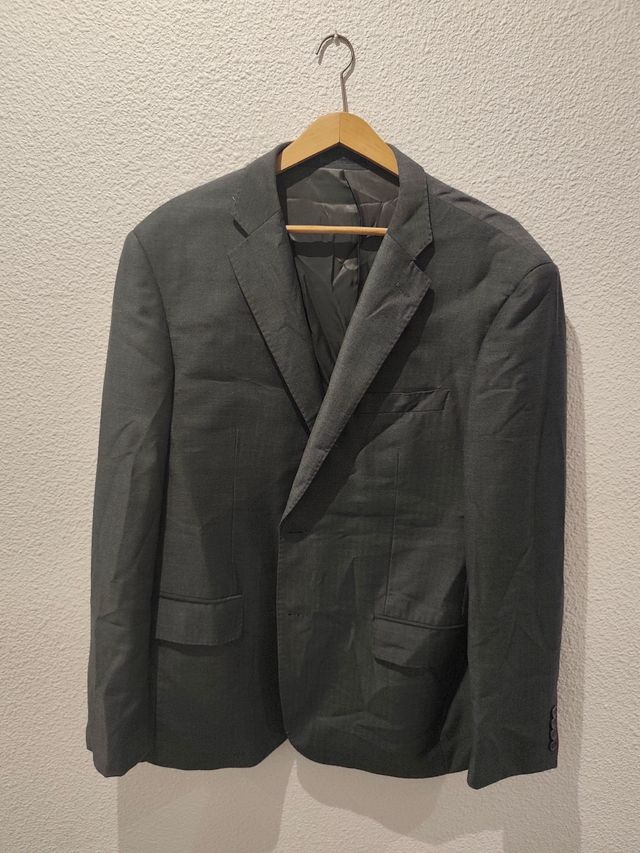 Chaqueta americana gris