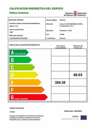 Oficina en alquiler en Azpilagaña en Pamplona